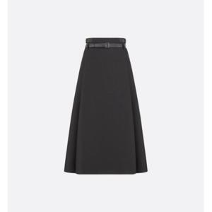 크리스챤디올 롱 스커트 521J06A1758 9000 BLACK Black
