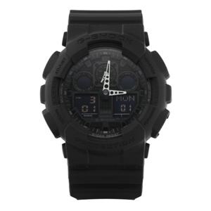 지샥 GA-100-1A1HDR (GA-100-1A1) 빅페이스 디지털 아날로그 스포츠 군인 남성 우레탄시계
