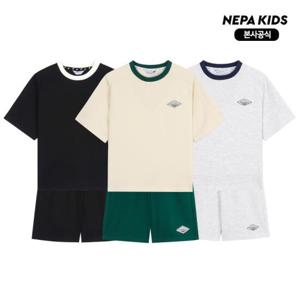 [네파키즈/택가89,000] KL55902 에센셜 반팔 상하세트 본사직영