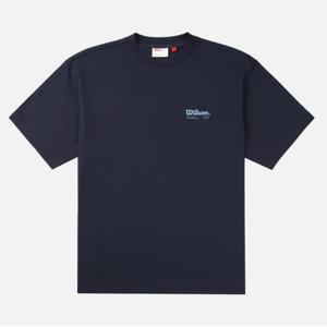 윌슨 퓨어드라이 백그래픽 티셔츠 남성 B1 W253001NTS78 NVY PNK WHT