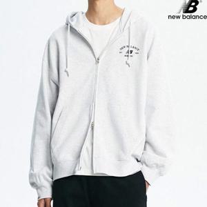 [뉴발란스] NBMDD4A013-LG 헤리티지 후드집업 남녀공용 후드티