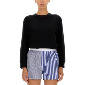 ALEXANDERWANG.T 엠보싱 로고 티셔츠 4CC3221356_001