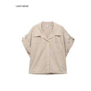 [나이스클랍][나이스클랍]롤업소매 스트링 셔츠(A252PWB456)LE