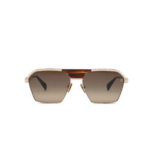 Balmain Eyewear 기하학 프레임 선글라스 EBPS177