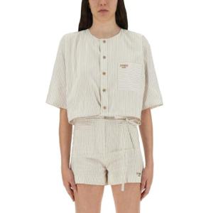 FENDI COTTON AND SILK SHIRT FS8241_AQ3LF0XAY
