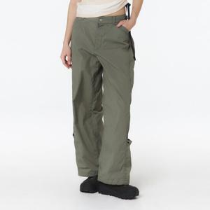 [OFFROAD] 여성 긴팔 스탠드 칼라 셋업 바지 (애쉬 올리브)_5LB1612