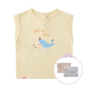 선물추천 [밍크뮤HP]25년S S(YE)헬로우포포민소매티셔츠 (35315-333-02)
