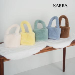 [카라]KARRA 뽀글이파스텔토트백_KB3SBG001A