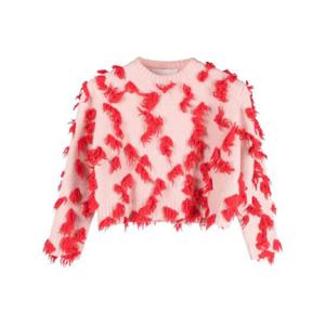 25 SS 질샌더 아플리케 디테일 울 크롭 탑 J03GP0112J14669 TP432098718