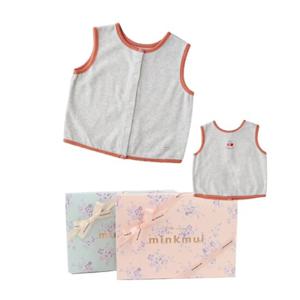 [밍크뮤]SC선물포장(MG)하트체리베스트(35A7003005)2025FW 가을 겨울 조끼 아우터 A