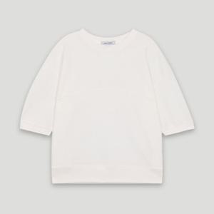 [코데즈컴바인] 앞절개 1도자수 티셔츠 (CKB-TS525W4)