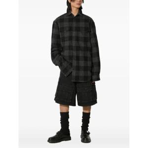 25 SS 베트멍 check wool shirt UE64SH260BG TP439214301