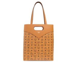 MCM 로고 프린트 쇼퍼백 MMTEAAK01CO0 COGNAC TP944230748