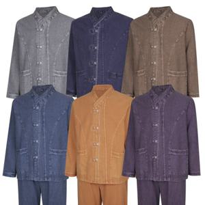 [파파브로] 남성 천연염색 캐주얼 한복 세트 SS-HBA-M3