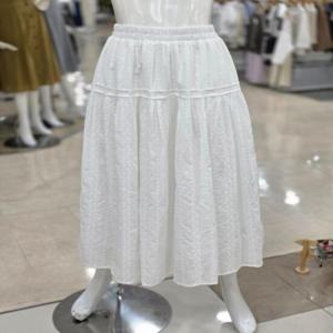ab.f.z 세이브존09 펀칭 레이스 밴딩스커트 afqz2s311
