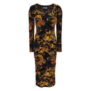 25 SS 베르사체진스꾸뛰르 baroque print long sleeve dress 79HAO920JS500 TP439987391