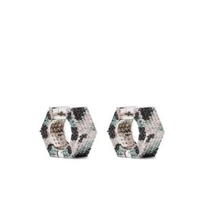다카이 이어링 DIOR0031BBMSL SILVER BLACK