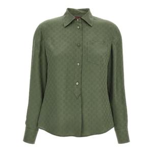 GUCCI GG silk shirt 837016Z7ATQ3065