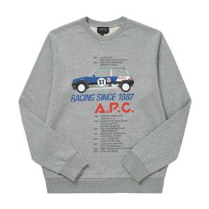 아페쎄 맨투맨 COFAX H27812 PLA HEATHERED GREY