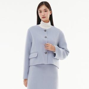 [랩](핸디) (SET-상의) 라운드넥 크롭 자켓(AP4WTA60)