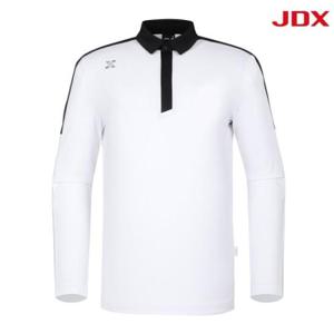 JDX 세이브존07 남성 배색 긴팔 티셔츠 X1TLV3402WH