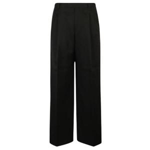 Lanvin 플리츠 디테일 와이드 레그 팬츠 RMTR00044885P23 10 TP945486133