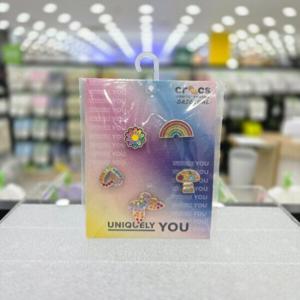 [크록스]10013261 Rainbow Elvtd Festival 5 Pack
