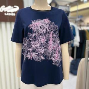 크로커다일레이디 HC28 면실켓라운드티셔츠 CLEMTS215