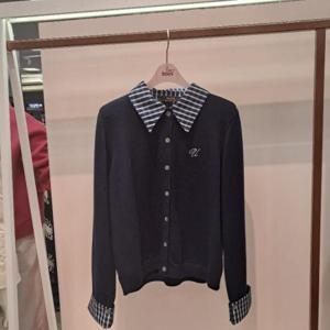 수스 HC06 체크카라가디건 S251BKT251