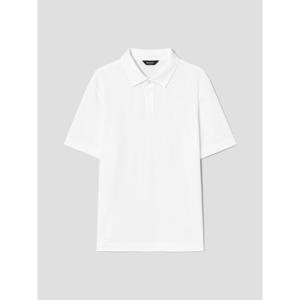 [갤럭시] 코튼 써머 폴로넥 티셔츠  화이트 (GA5342U031)