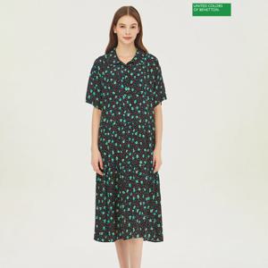 베네통 엘레나 원피스 BAOP03341_BK