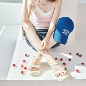 [스퍼]Basic Shirring 플랫폼 샌들 5cm -US9033 (2color)