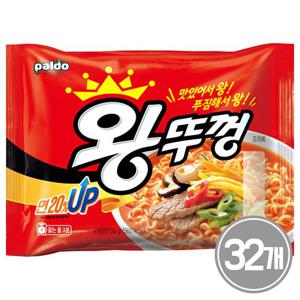 팔도 왕뚜껑 봉지라면 130g 32개