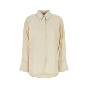 카밀라 앤 마크 여성 아이보리 오버사이즈 면 긴팔 셔츠 M2T60678 CREAM