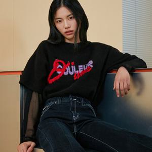 [에고이스트]오버핏 반소매 레이어드형 풀오버 (EQ4KL266)