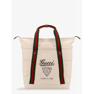 [GUCCI] 라프리마 남성 쇼핑 가방 캔버스 백 위드 Web 디테일 816863FAD78 9042 Bianco /12