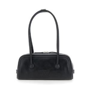MARGESHERWOOD SOFT BAGUETTE BAG FF047650BLACKPULLUP