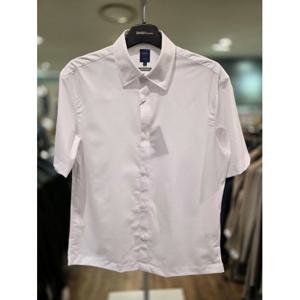[바쏘옴므][바쏘옴므] Z2TT58A 25년 S/S 화이트 기본 반소매 셔