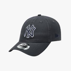 뉴에라모자 GQC 14561859 MLB 뉴욕 양키스 베이직 아웃라인 언스트럭쳐 볼캡 다크 그라파이트