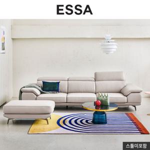 [에싸] 루카스 3.5인 헤드기능 론도 소가죽 소파