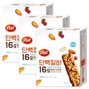 갤러리아_포스트 단백질바 500gX3개 (10개입X3개)