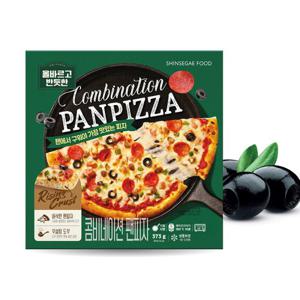 올바르고반듯한 콤비네이션 팬피자 373g x 3팩