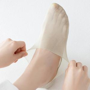 [킨즈][5+5] 아이스 쿨 덧신 여성 메쉬 스킨 페이크삭스 여름 시원한 쿨링 양말