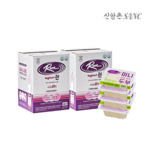 [신앙촌] 프로바이오틱스 런 요구르트 2박스 + 국산 미니두부 3모