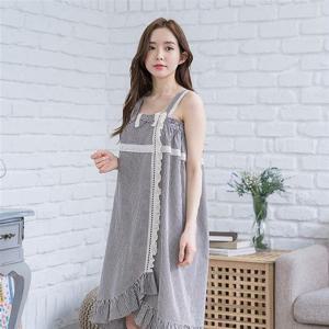 갤러리아_여성 바캉스 랩 로브 가운 골프 순면 샤워가운 CA30074-14