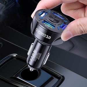 차량용 충전기 퀵차지 3.0 시거잭 4포트 7A 12-32V 20W 고속 A226