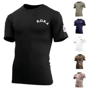 [셀러허브_여성트랜드패션]쿨드라이 ROKA KOREA ARMY 반팔 군대 티셔츠