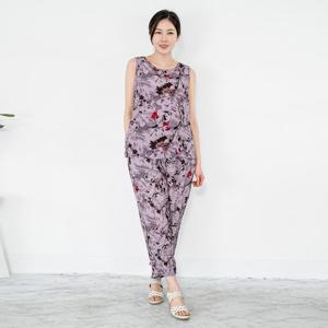여성 엄마옷 인견 나시 바지 상하세트 ST205216 중년여성의류/50대/60대/마담/빅사이즈/할머니옷