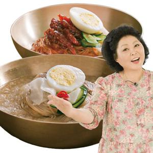 [홈쇼핑방송]이순실의 평양냉면 메밀면(20봉)+냉면육수(10봉)+비빔장(10봉) 20인분(40팩)