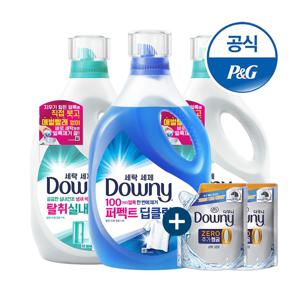 [APP전용]다우니 세탁세제 본품/리필 모음 +200ml증정[S584*2]